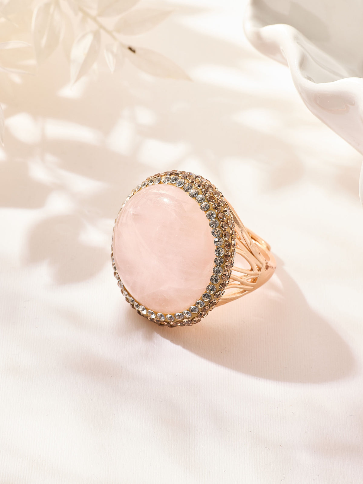 Various Stones Pavé Cocktail Ring R2894