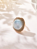 Freshwater Pearl Pavé Cocktail Ring R2902