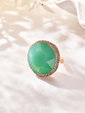 Crystal Pavé Cocktail Ring R2909 - view 15