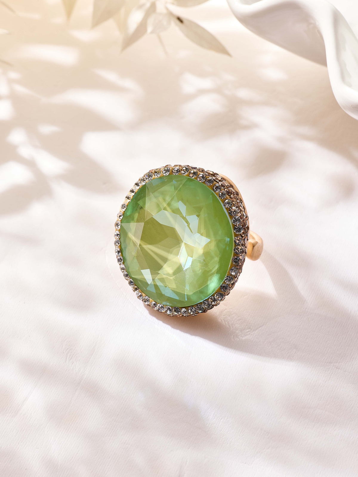 Crystal Pavé Cocktail Ring R2909 - view 14