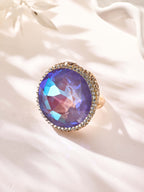 Crystal Pavé Cocktail Ring R2909 - view 19