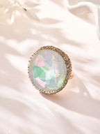 Crystal Pavé Cocktail Ring R2909 - view 16