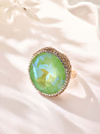 Crystal Pavé Cocktail Ring R2909