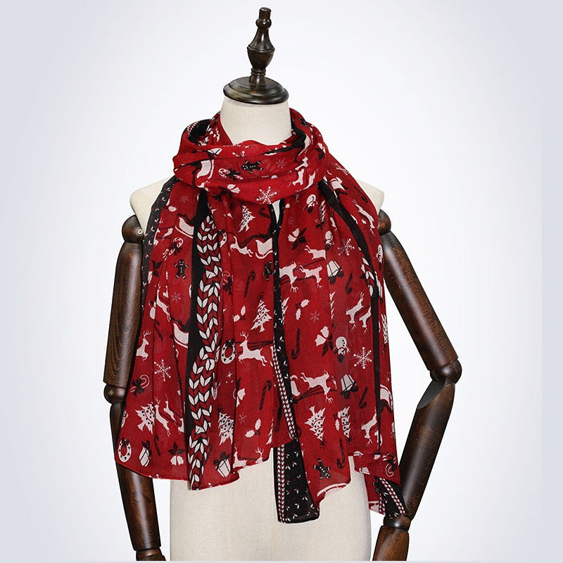 Christmas Style Scarve S0154