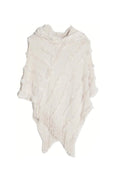 Knitted Pullover Cape S0174