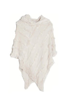 Knitted Pullover Cape S0174
