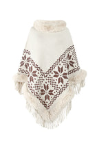 Collar Pullover Tassel Cape S0211