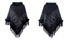 Collar Pullover Tassel Cape S0214