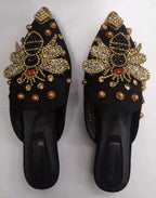 Rhinestone Bee Slippers Sandals SH0021