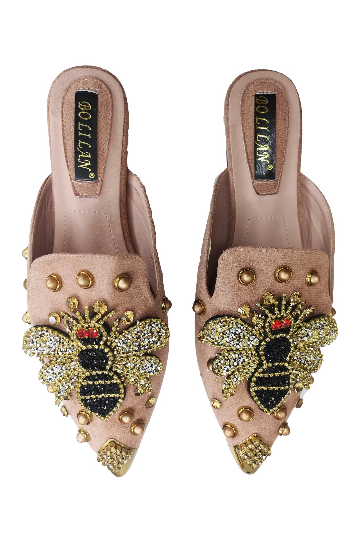 Rhinestone Bee Slippers Sandals SH0021