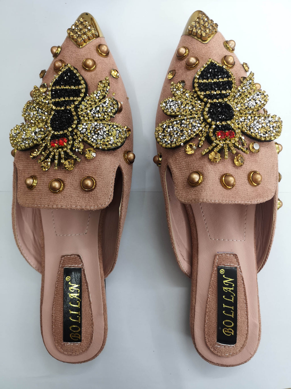 Rhinestone Bee Slippers Sandals SH0021