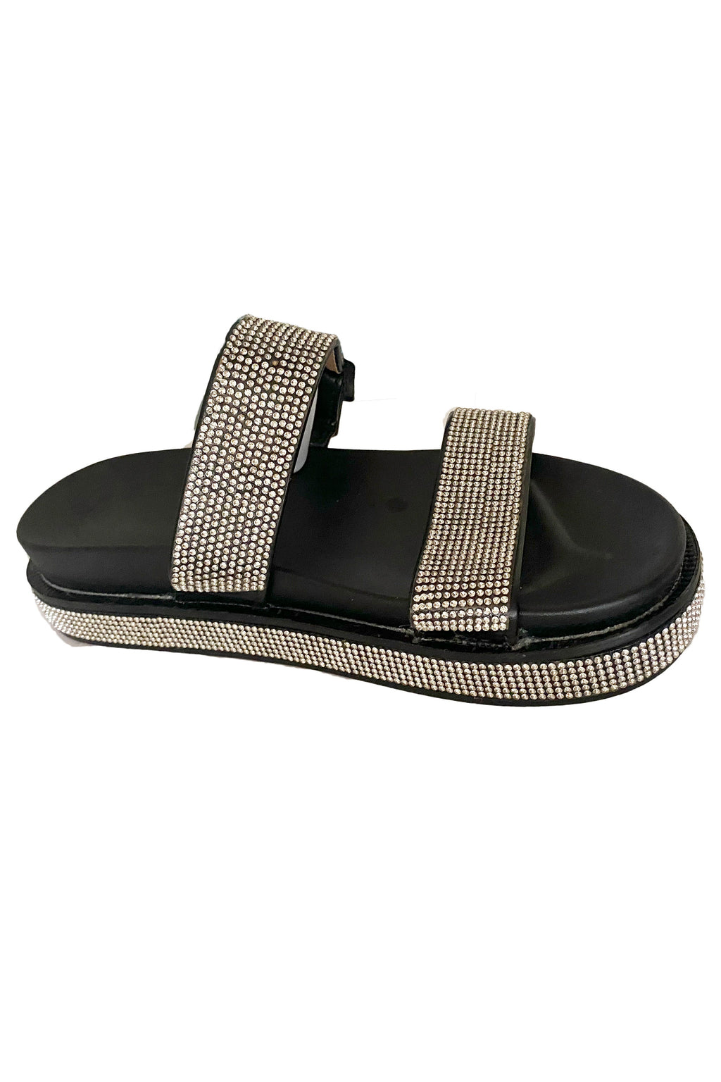 Rhinestone Sandals Slippers SH0031-GD