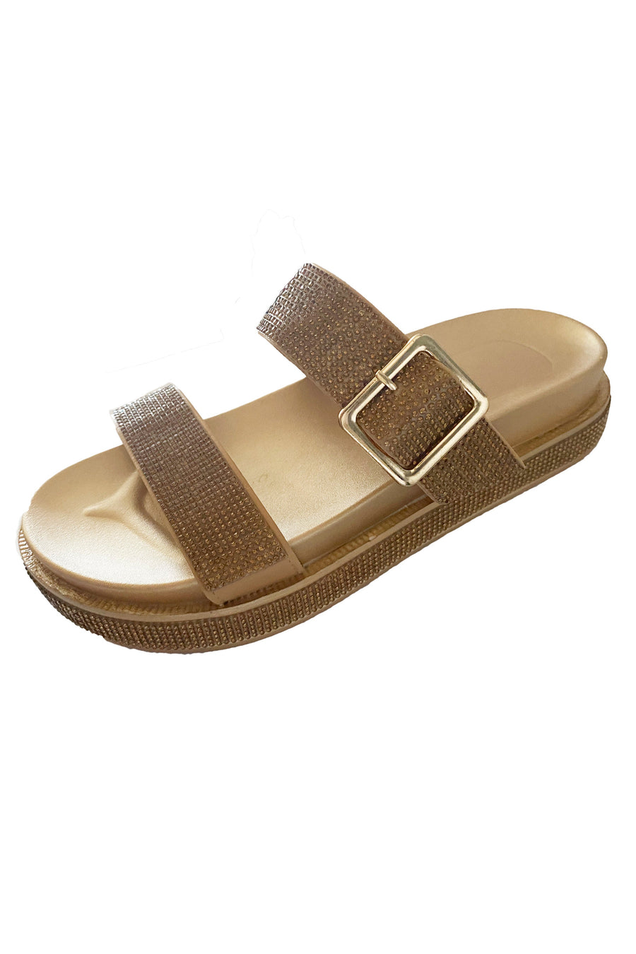 Rhinestone Sandals Slippers SH0031-GD
