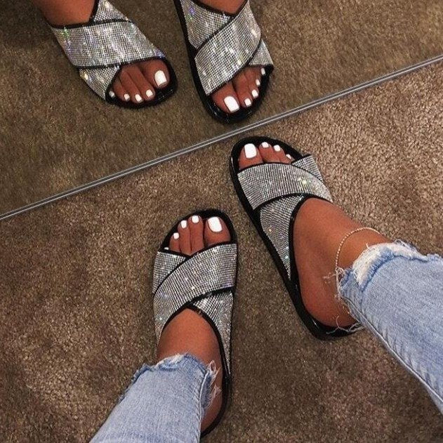 Rhinestone Sandal SH0038