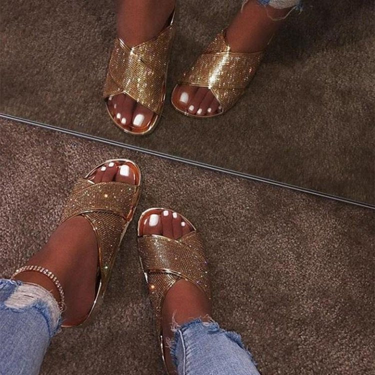 Rhinestone Sandal SH0038