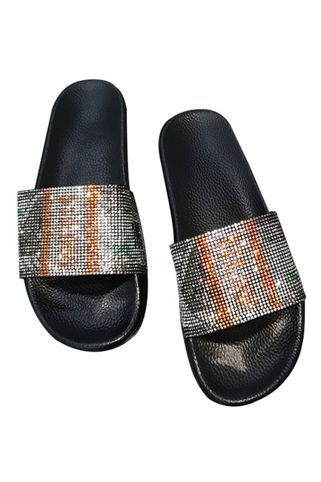 Dollar Rhinestone Sandal SH0042