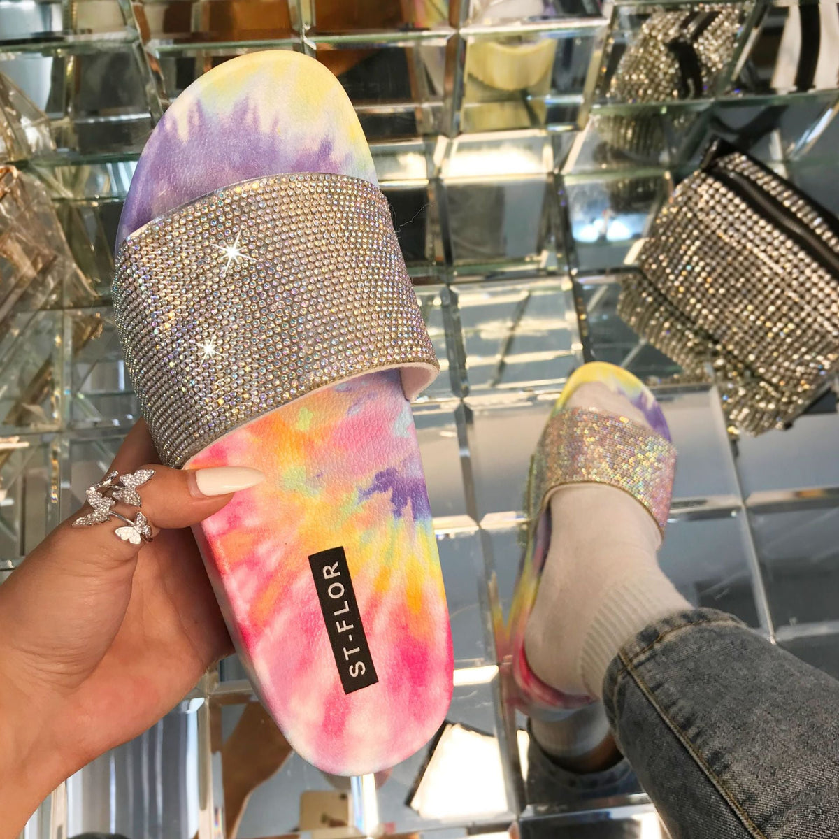 Rhinestone Sandal SH0049