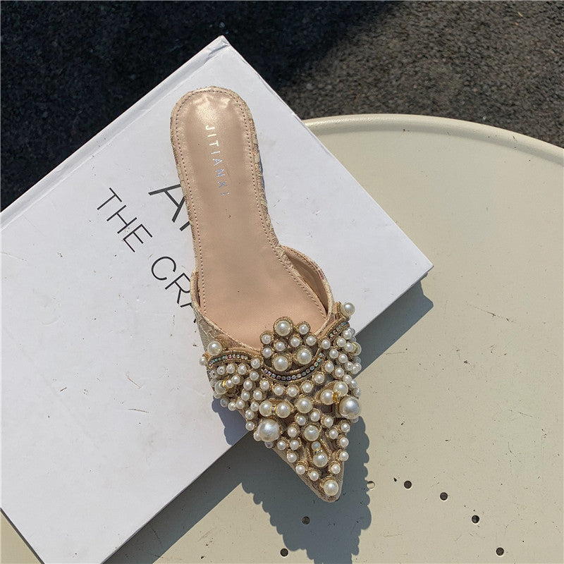 Pearl Flat Slippers SH0058
