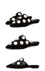 Button Slippers Sandals SH0070