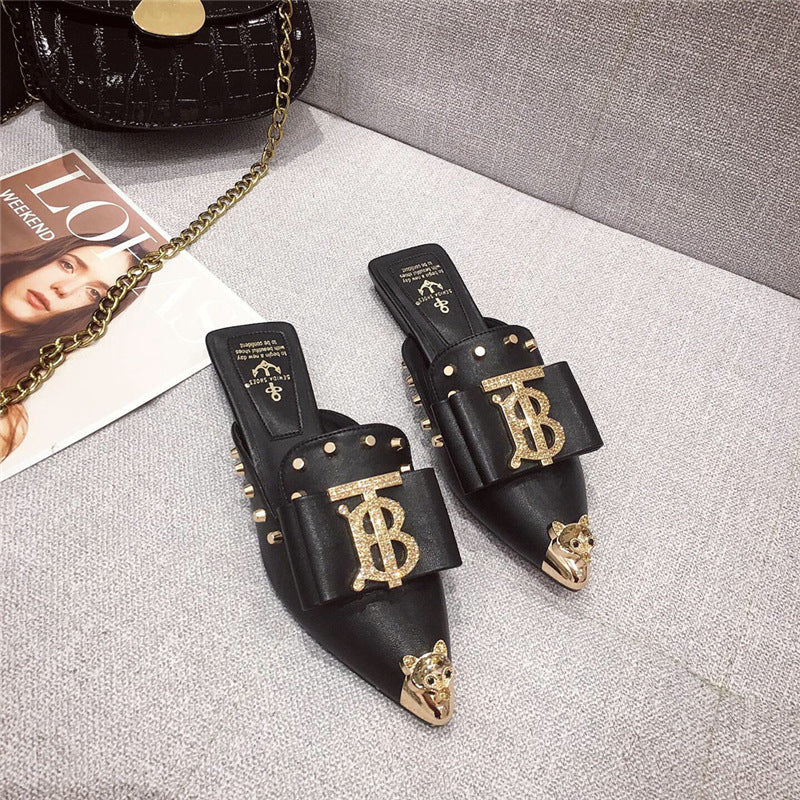 Rhinestone Slippers Sandals SH0071