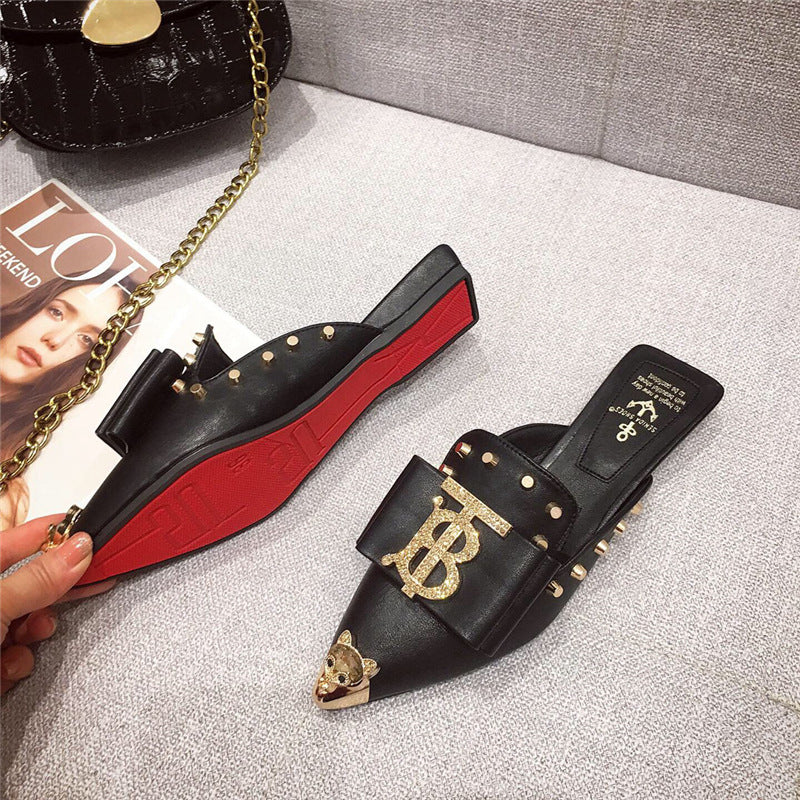Rhinestone Slippers Sandals SH0071