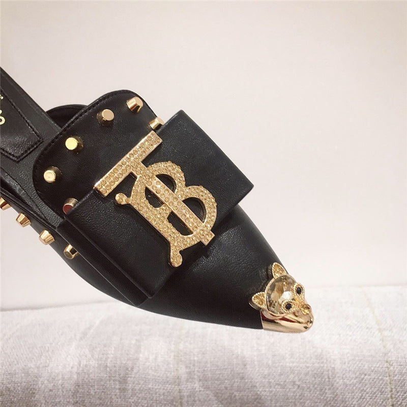 Rhinestone Slippers Sandals SH0071
