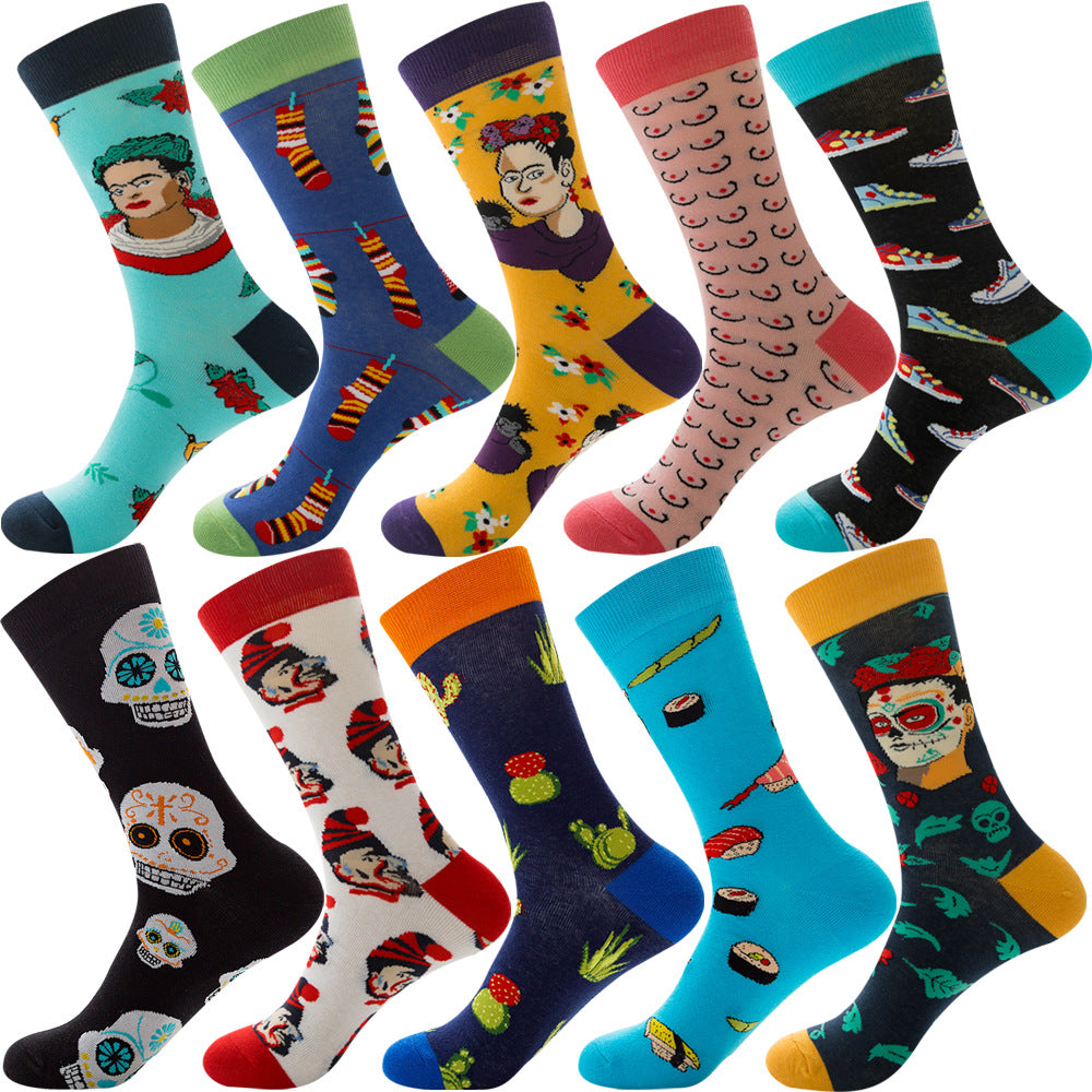 Frida Printed Sock SK0007