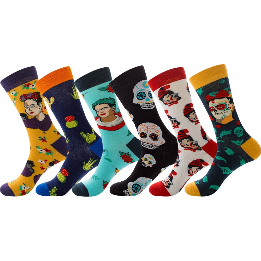 Frida Printed Sock SK0007