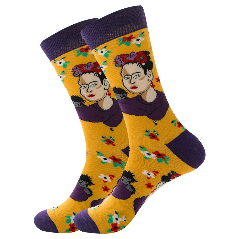 Frida Printed Sock SK0007