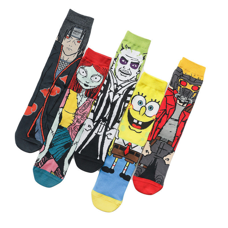 Zombie Girl Pattern Socks SK0038