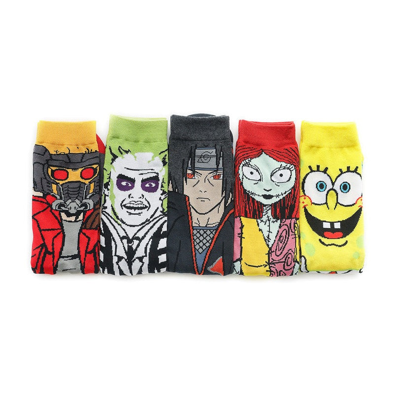 Zombie Girl Pattern Socks SK0038