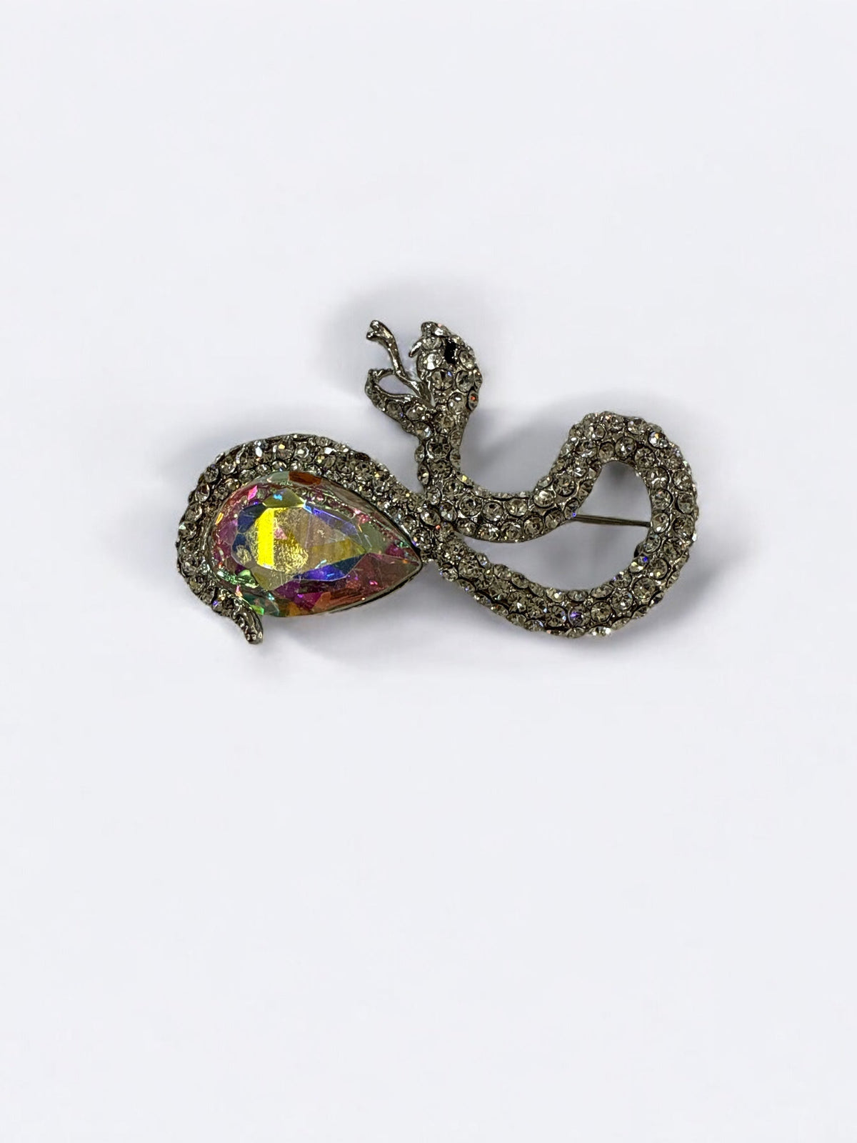 Snake Crystal Brooch PA3048