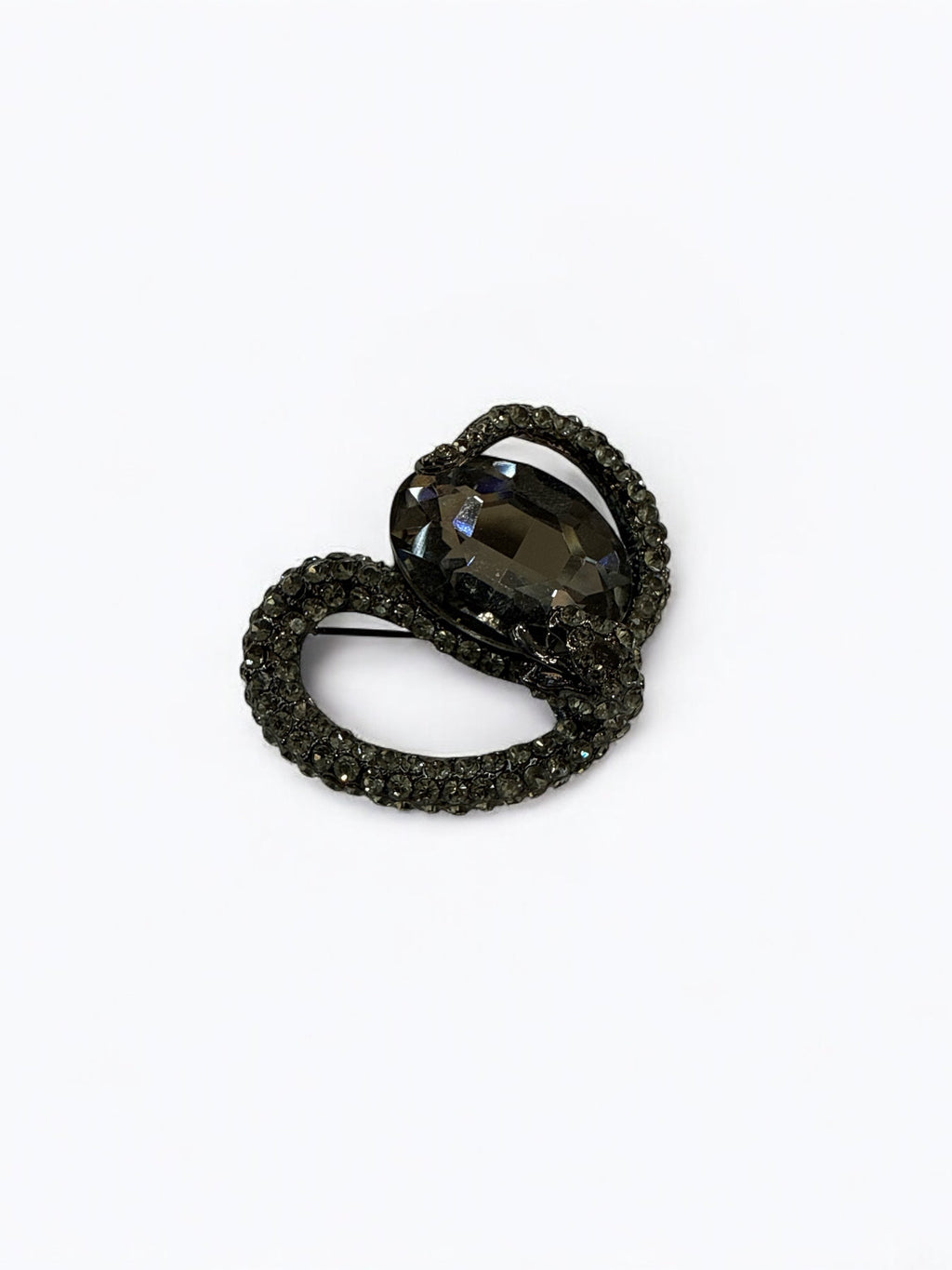 Snake Crystal Brooch PA3047