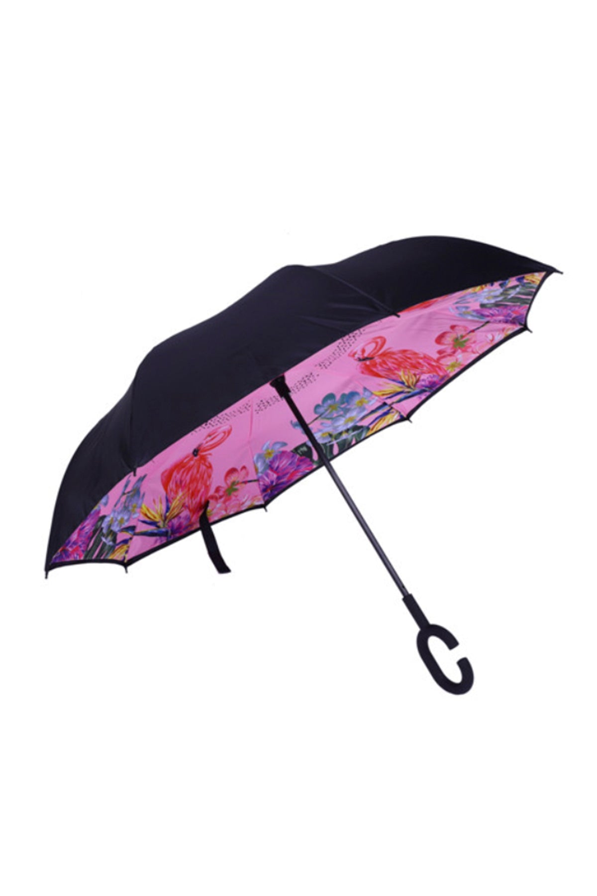 Flamingo Print Umbrella UM0058 – view 2