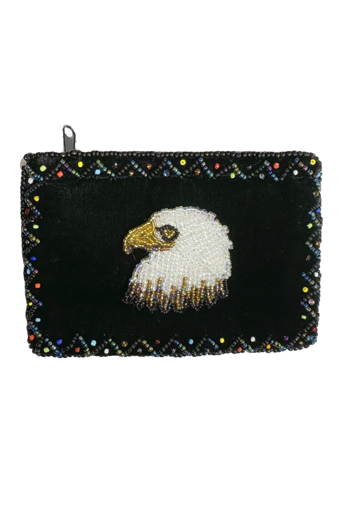 Eagle Rectangular Velvet Coin Purse V0701 - view 7