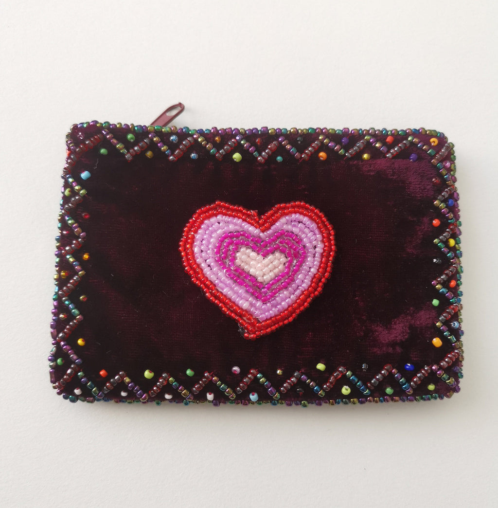 Paw Velvet Coin Purse V0701