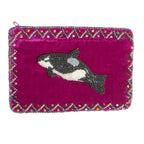 Paw Velvet Coin Purse V0701