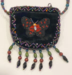 Seahorse Velvet Mini Necklace Charm Bag V0704