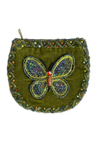 Butterfly Velvet Coin Purse V0714