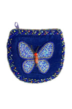 Butterfly Velvet Coin Purse V0714