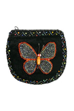 Butterfly Velvet Coin Purse V0714