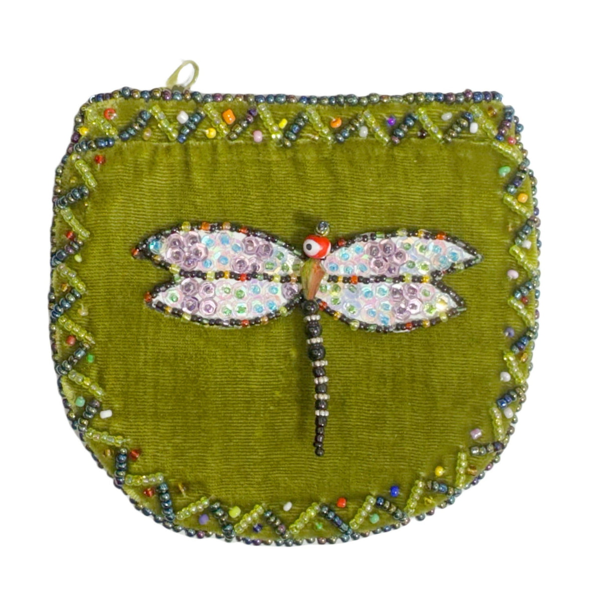 Butterfly Velvet Coin Purse V0714
