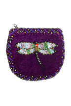Butterfly Velvet Coin Purse V0714