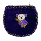 Butterfly Velvet Coin Purse V0714