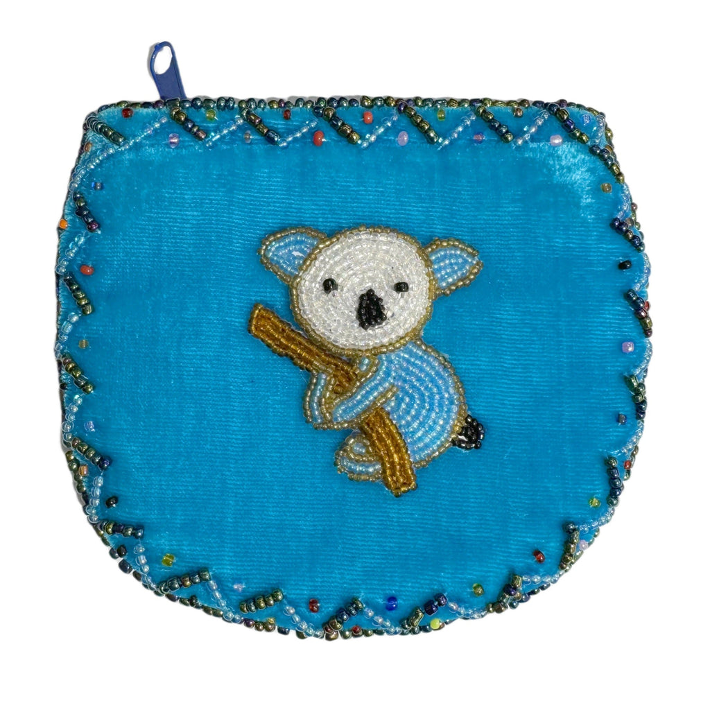 Butterfly Velvet Coin Purse V0714
