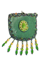 Teardrop Stone Velvet Small Amulet Bag/Necklace V0715 - view 6