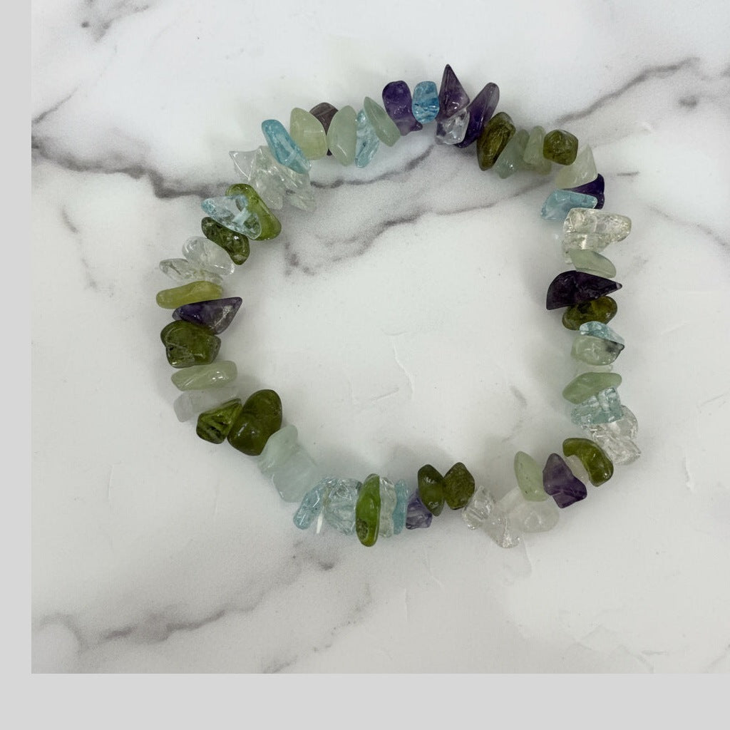 Fluorite Crystal Bracelet VPI0032