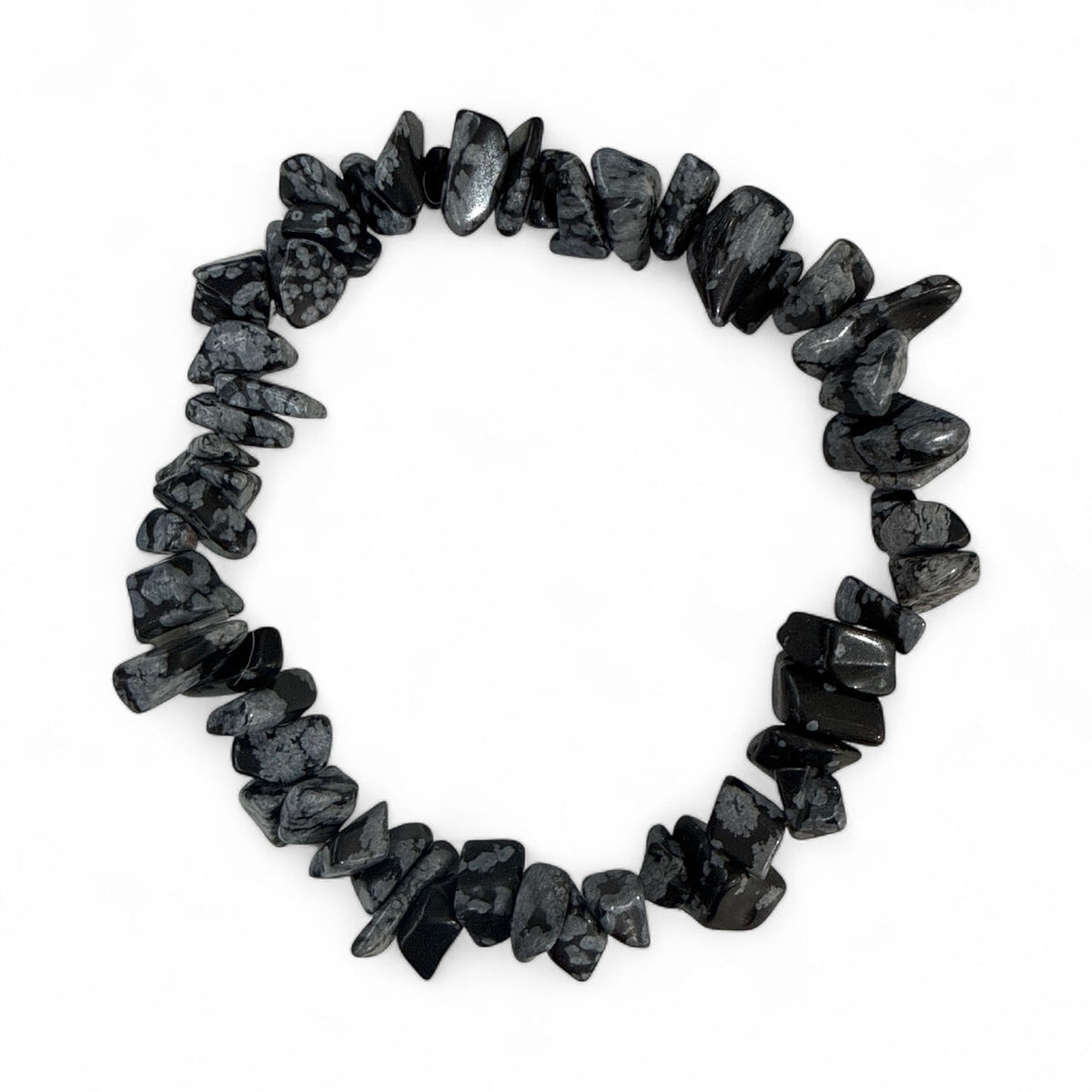 Obsidian Stone Bracelet VPI0039