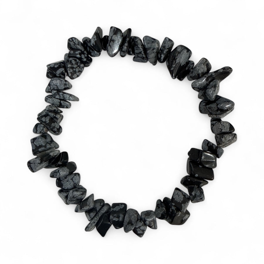 Obsidian Stone Bracelet VPI0039