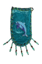 Credit Card Holder CrossBody Bag With Strap V0710 - Dolphin